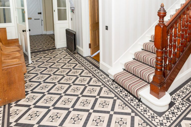 How to clean Victorian Floor Tiles