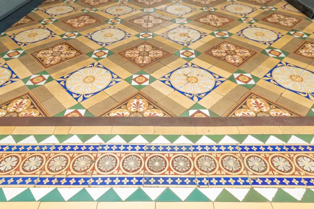 Victorian Tiling in Hallway