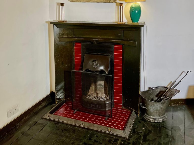 Mackintosh Fireplace tile installation for underfloor heating